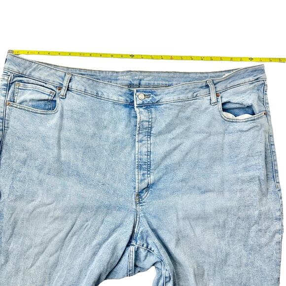 Old Navy OG Straight High Rise Jeans light wash women’s plus size 30 - Picture 8 of 12